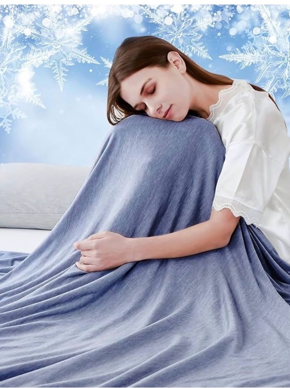 Cooling Blanket to Keep Adults, Kids and Babies Cool on Warm Nights,